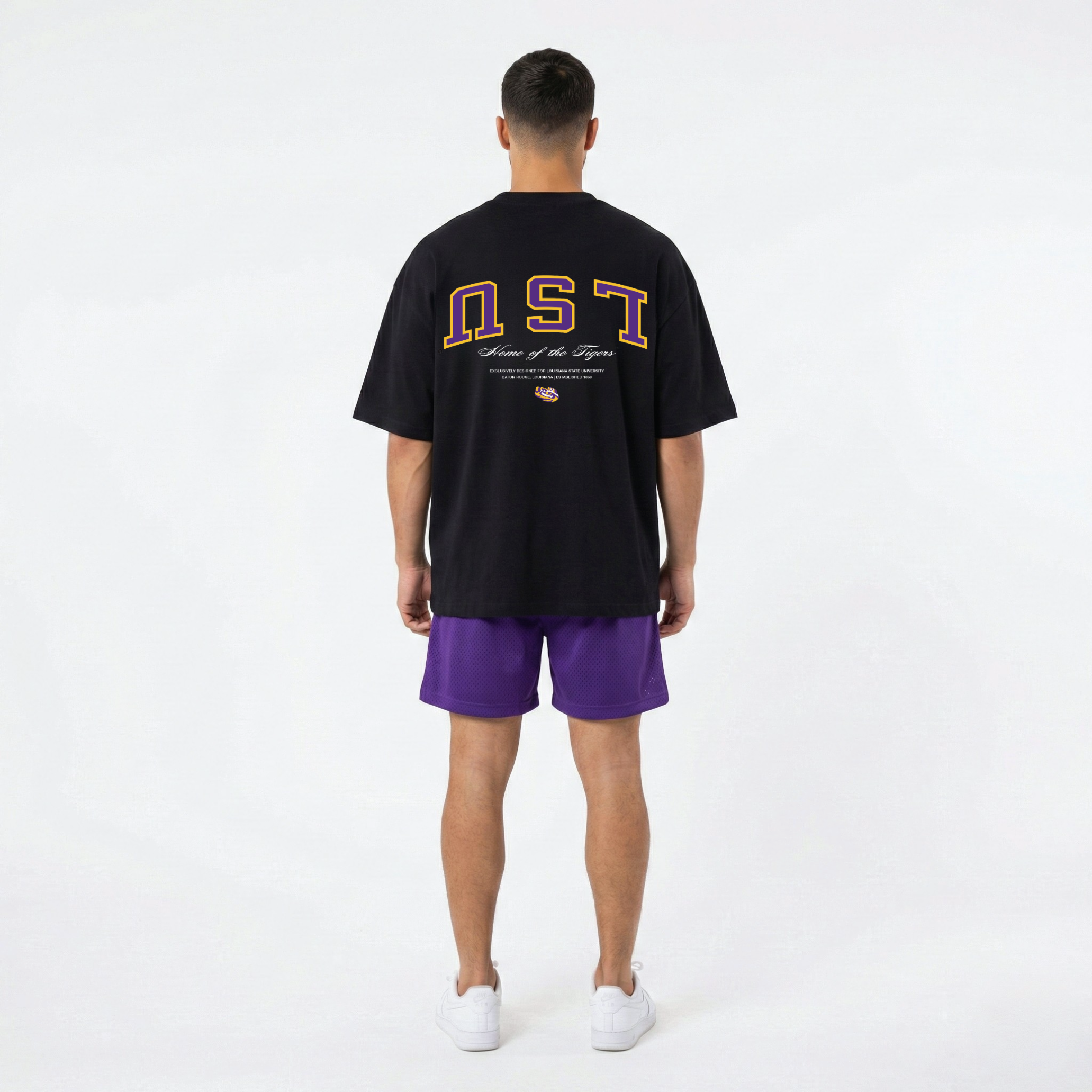 LSU Essentials Oversized Tee 3