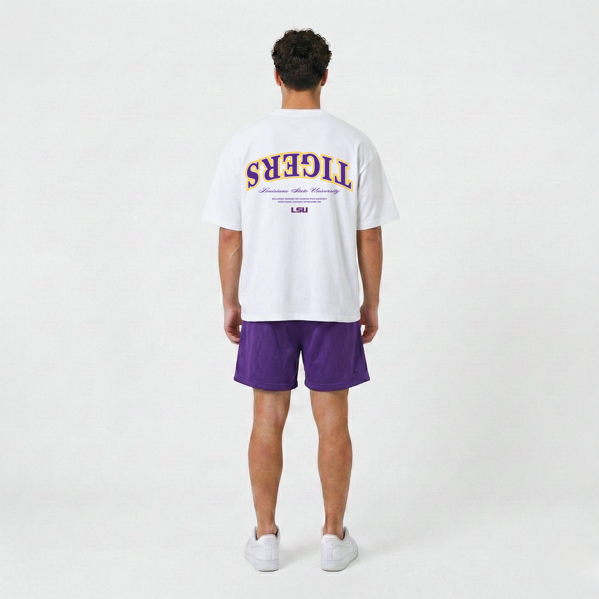 LSU Essentials Oversized Tee 3