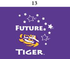 LSU Infant Lap Shoulder Creeper Print 5