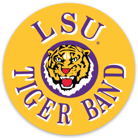 LSU Tiger Band Sticker
