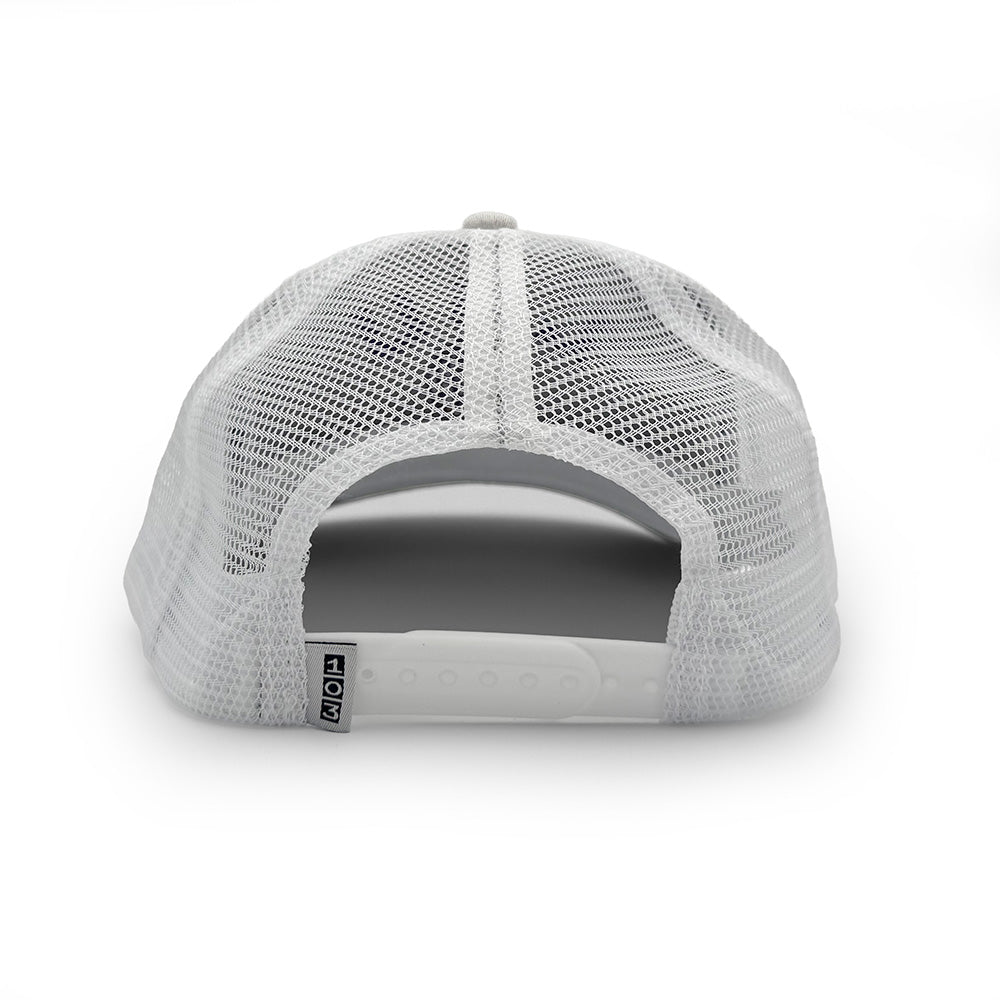 LSU Football Helmet Logo Trucker Hat, Gray 3