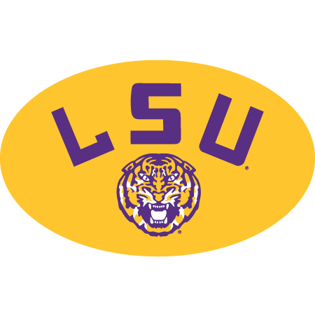 LSU Football Helmet Logo Sticker