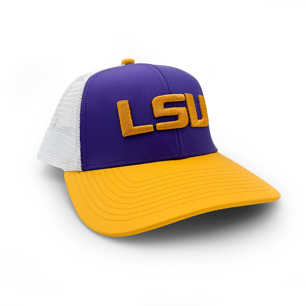 LSU Logo Youth Trucker Hat
