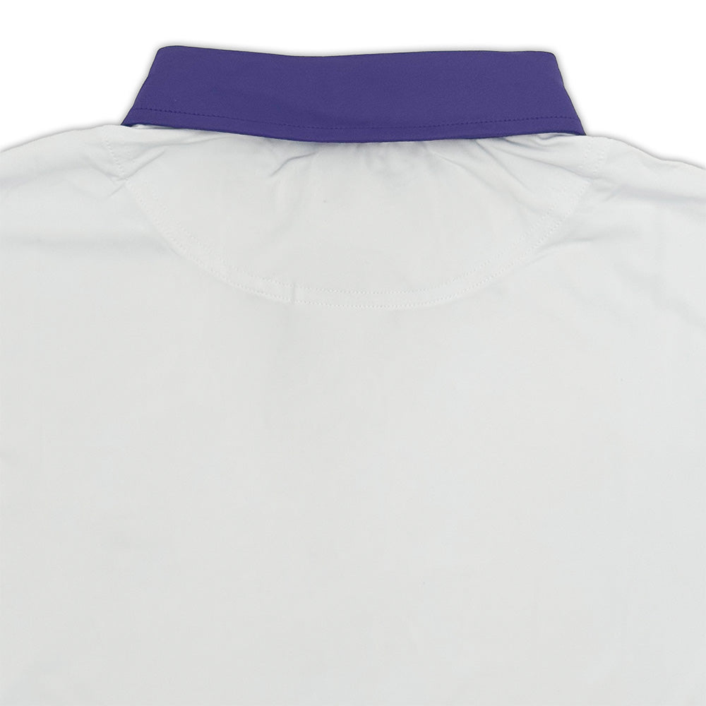 LSU Tiger Contrast Collar Performance Polo 4