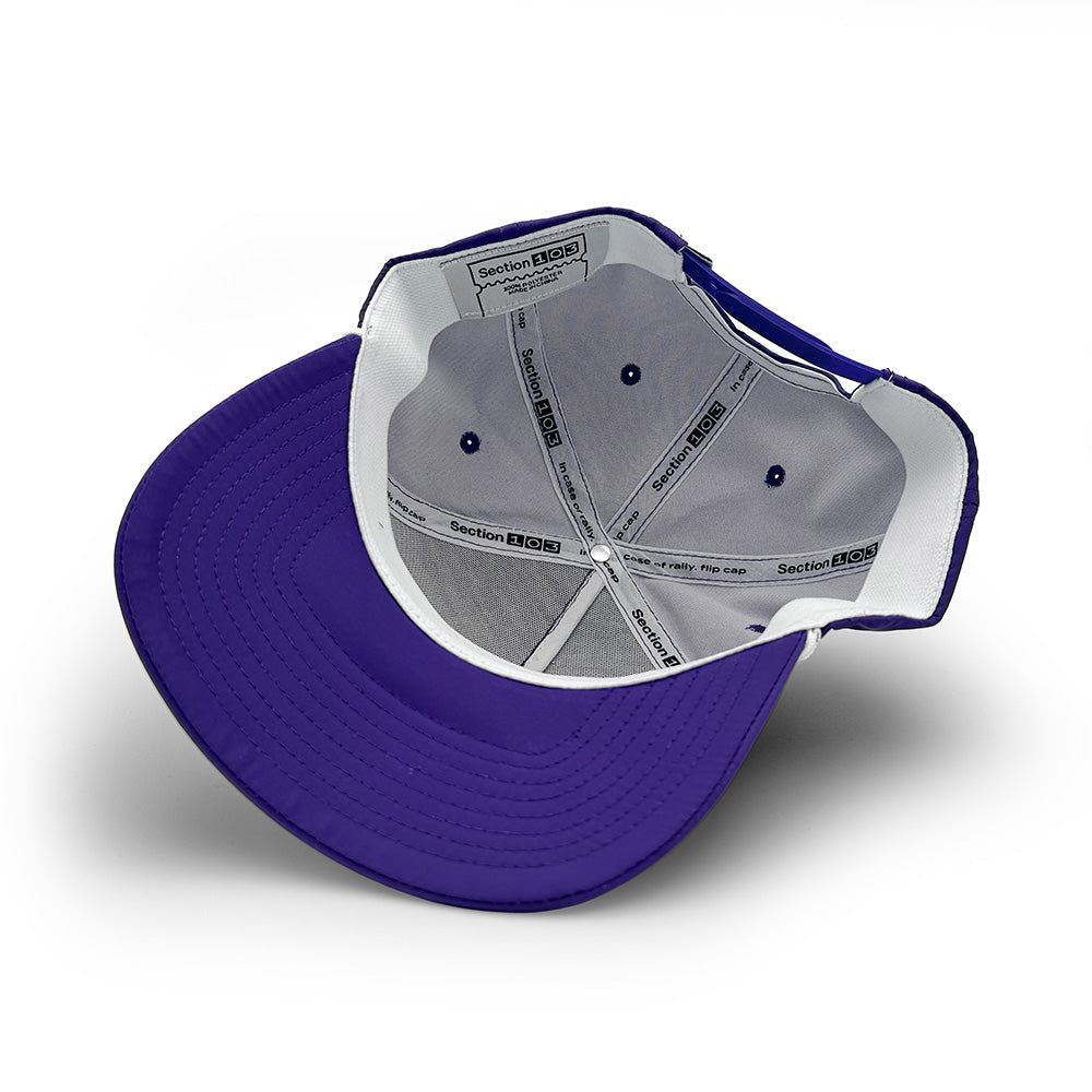 LSU Tigers Script Rope Hat, Purple 4