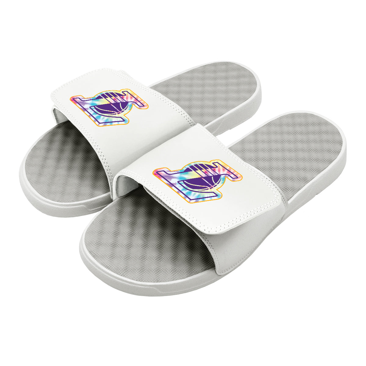LA Lakers Tie Dye Clip Slides 1