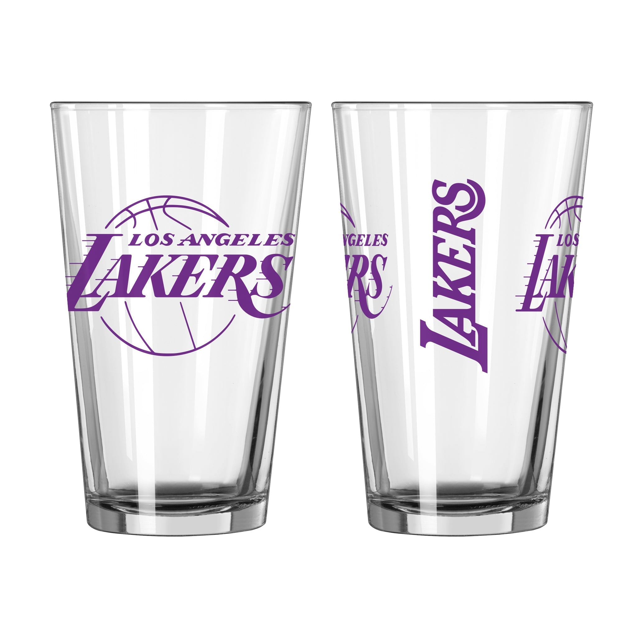 Los Angeles Lakers Game Day Pint Glass 1