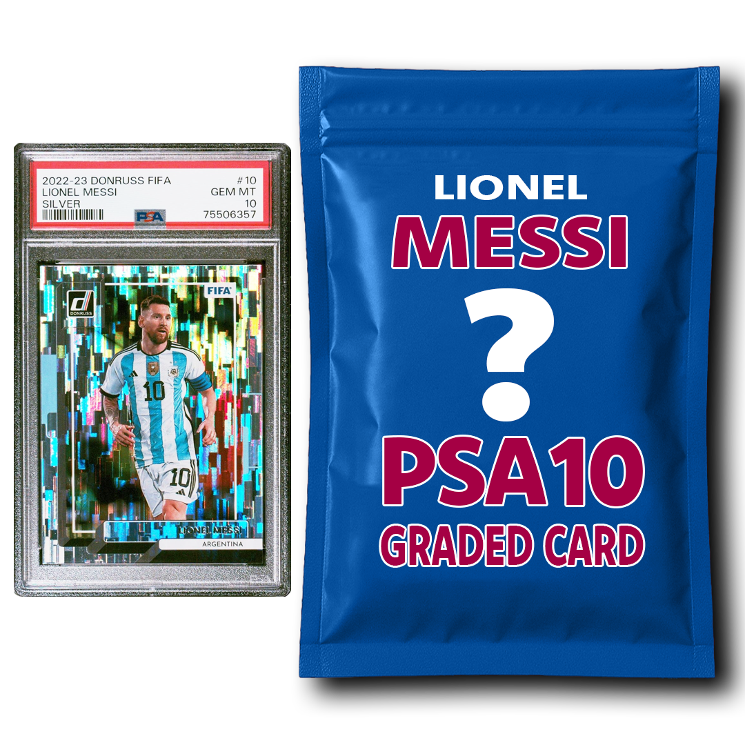Lionel Messi PSA 10 Graded Card Mystery Pack 1