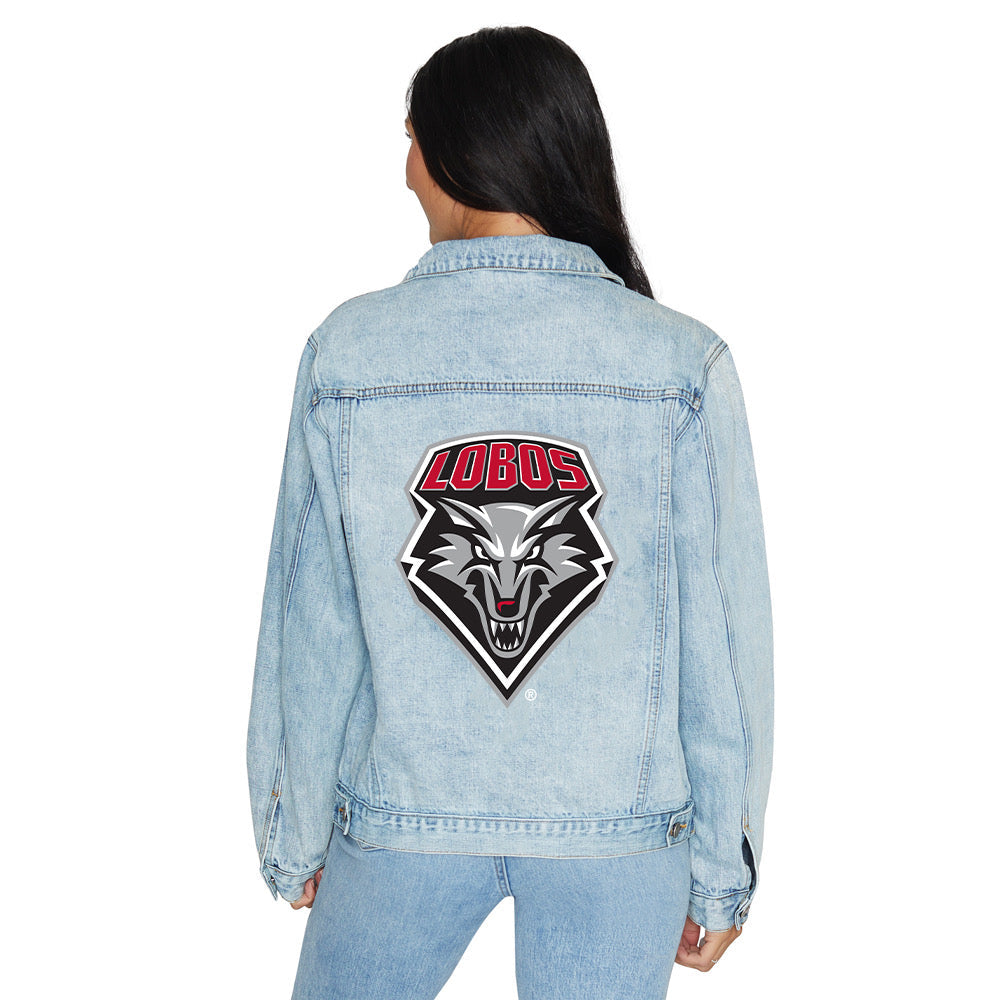 New Mexico Lobos Denim Jacket | lojobands