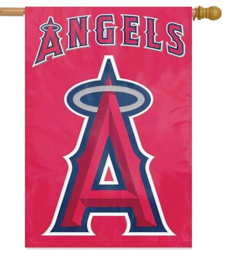 Los Angeles Angels Flag 2 Sided Applique