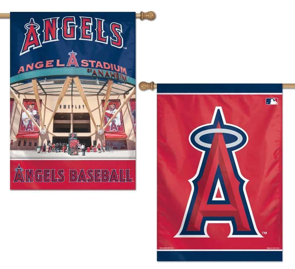 Los Angeles Angels Flag 2 Sided House Banner Angels Stadium