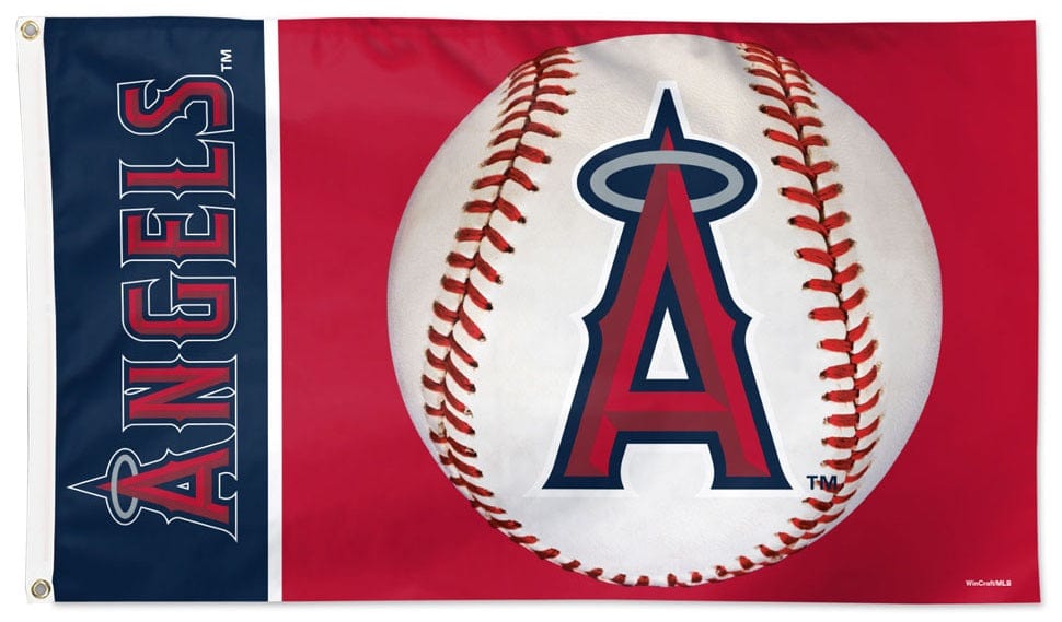 Los Angeles Angels Flag 3x5 Baseball
