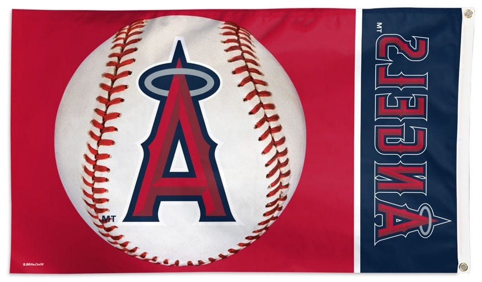 Los Angeles Angels Flag 3x5 Baseball