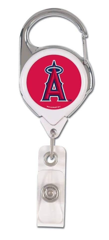Los Angeles Angels Reel 2 Sided Retractable Badge Holder