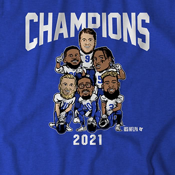 Los Angeles Champs Caricatures 5