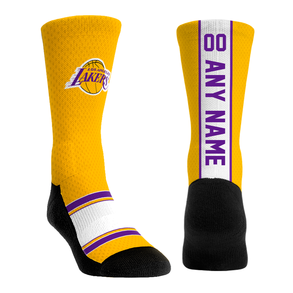 Los Angeles Lakers - Custom Jersey | Rock 'Em Socks 1