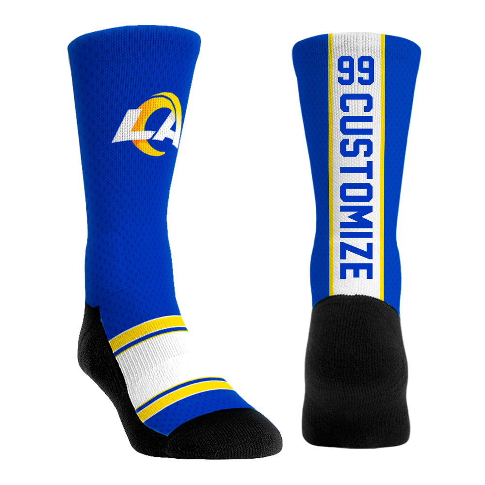 Los Angeles Rams - Custom Jersey | Rock 'Em Socks 1