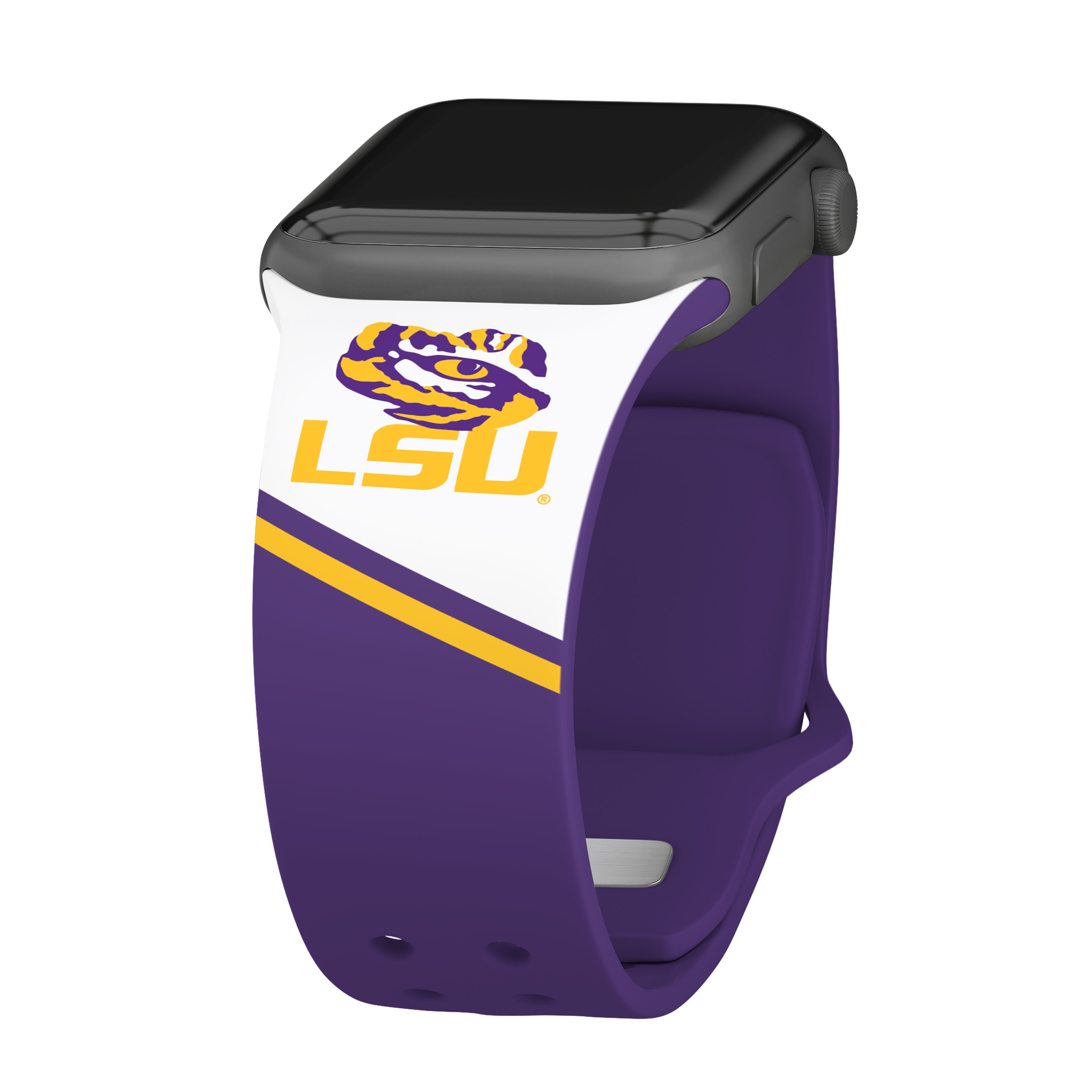 LSU Tigers HD Apple Watch Band 23