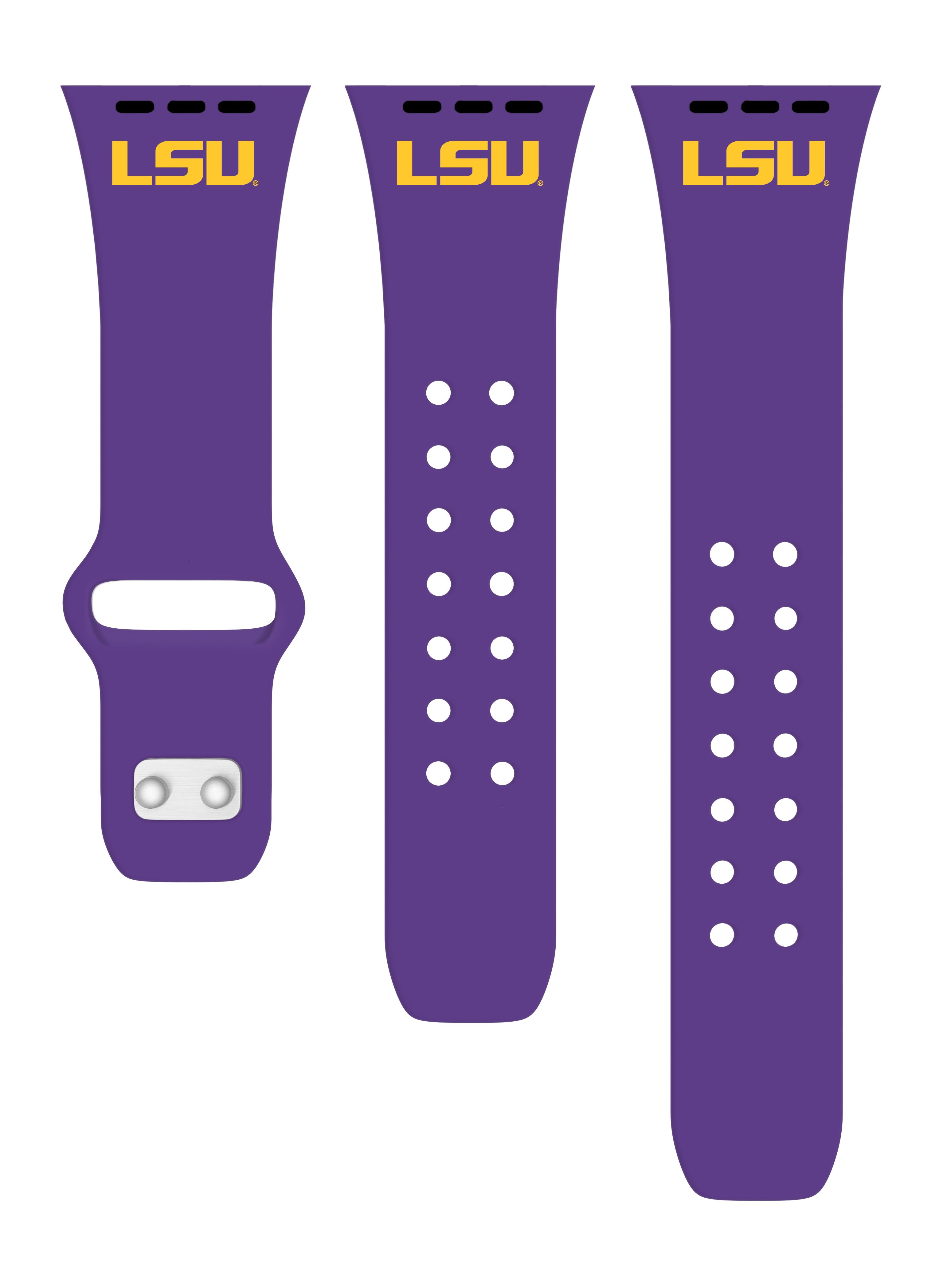 Louisiana State LSU Tigers Apple Watch Band 7