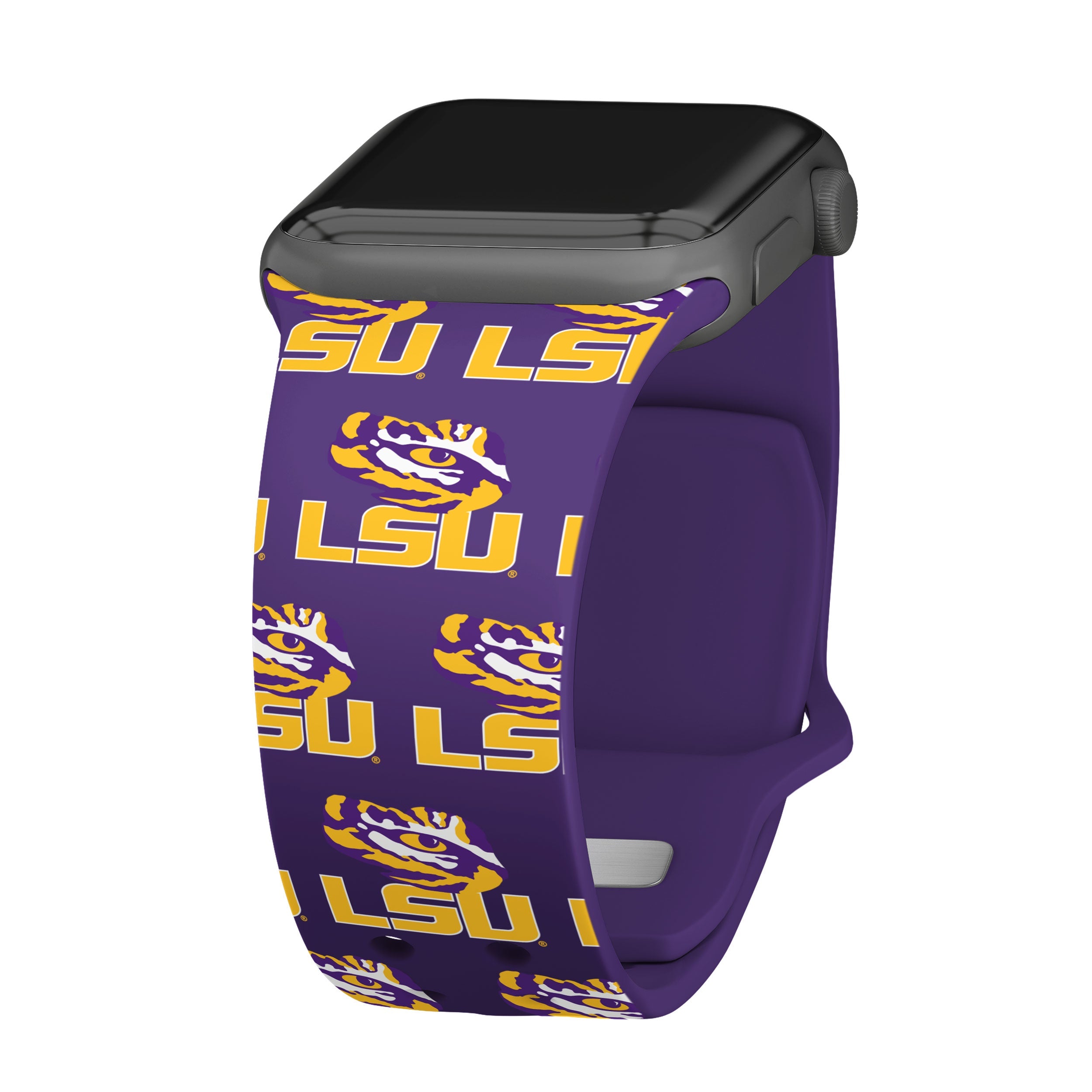 LSU Tigers HD Apple Watch Band 7