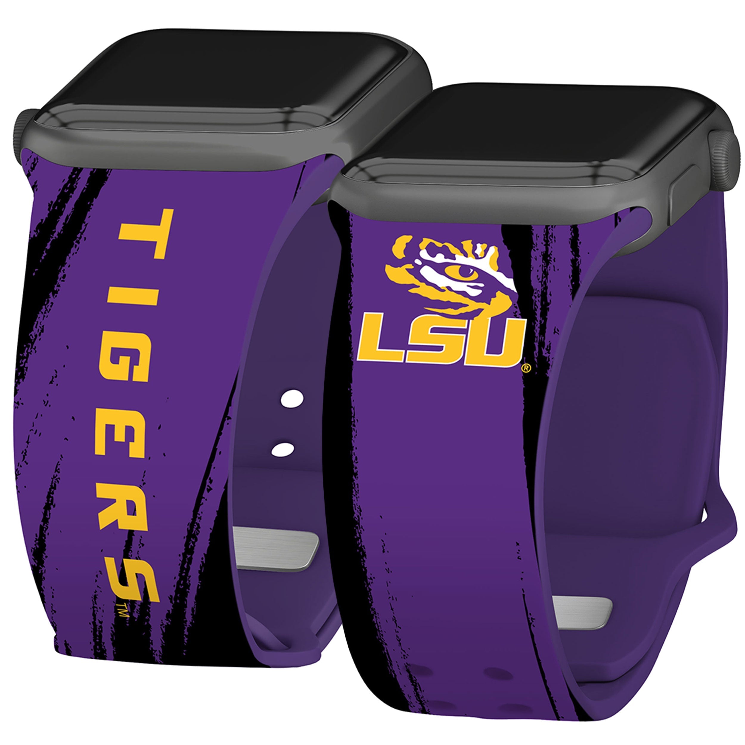 LSU Tigers HD Apple Watch Band 32