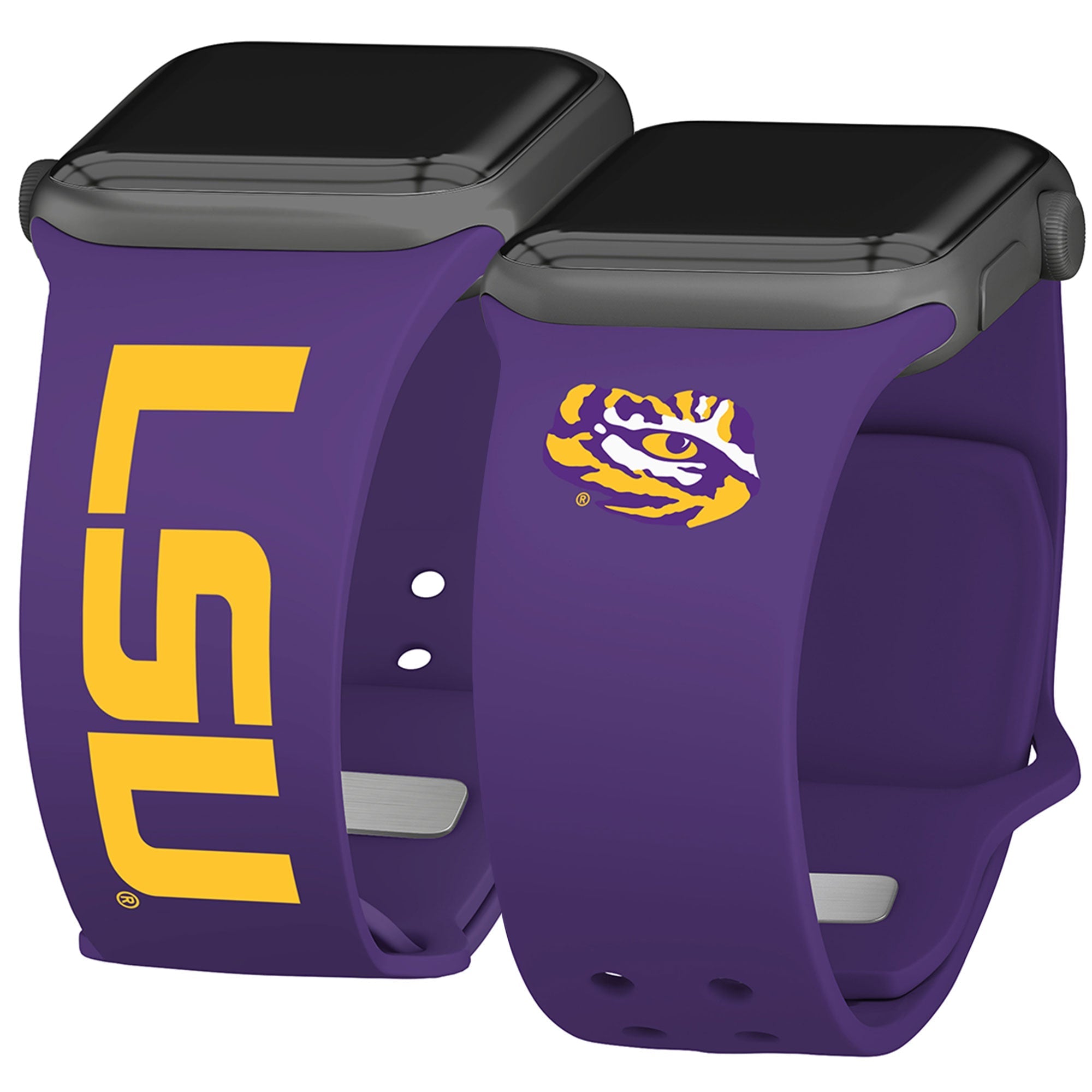 LSU Tigers HD Apple Watch Band 31
