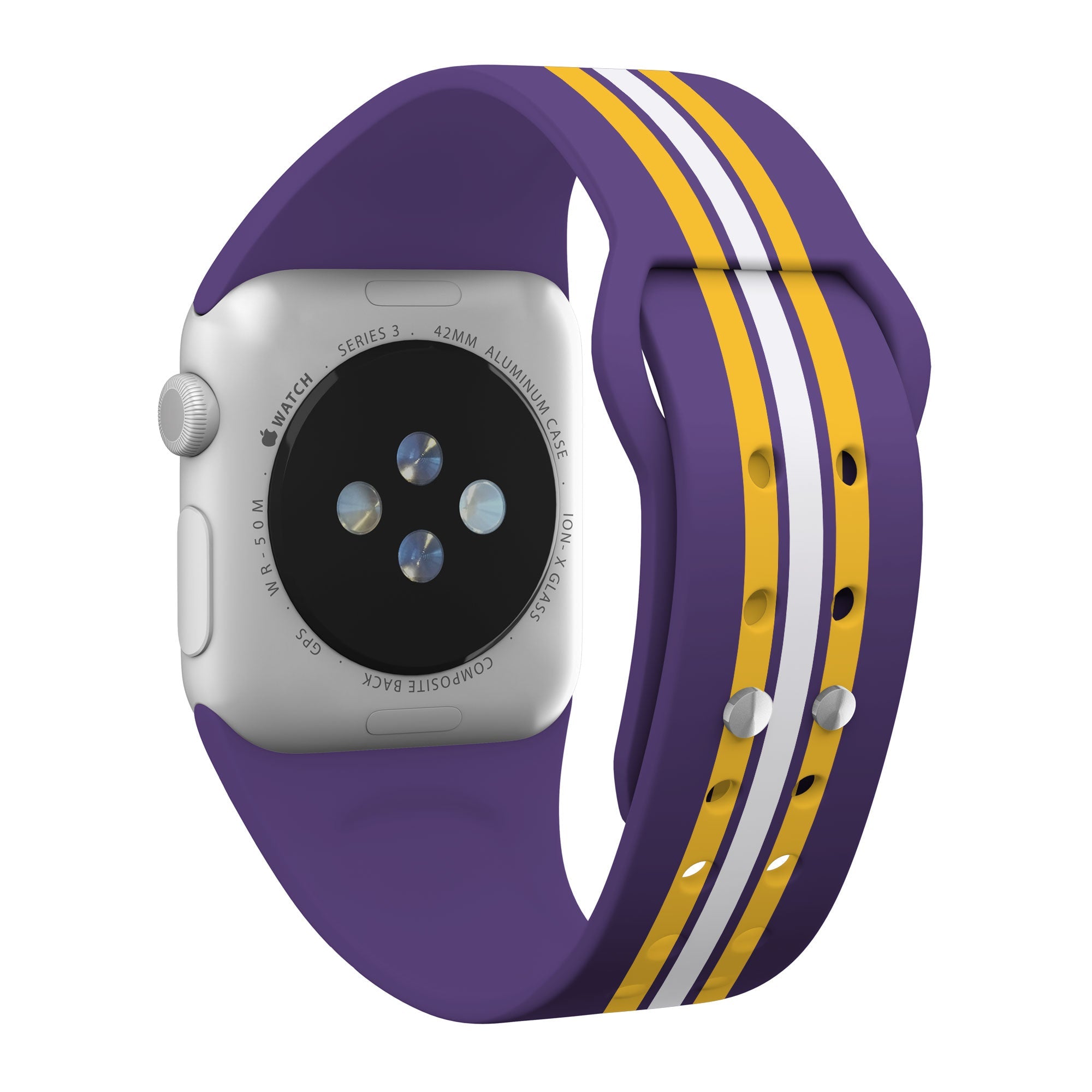 LSU Tigers HD Apple Watch Band 5