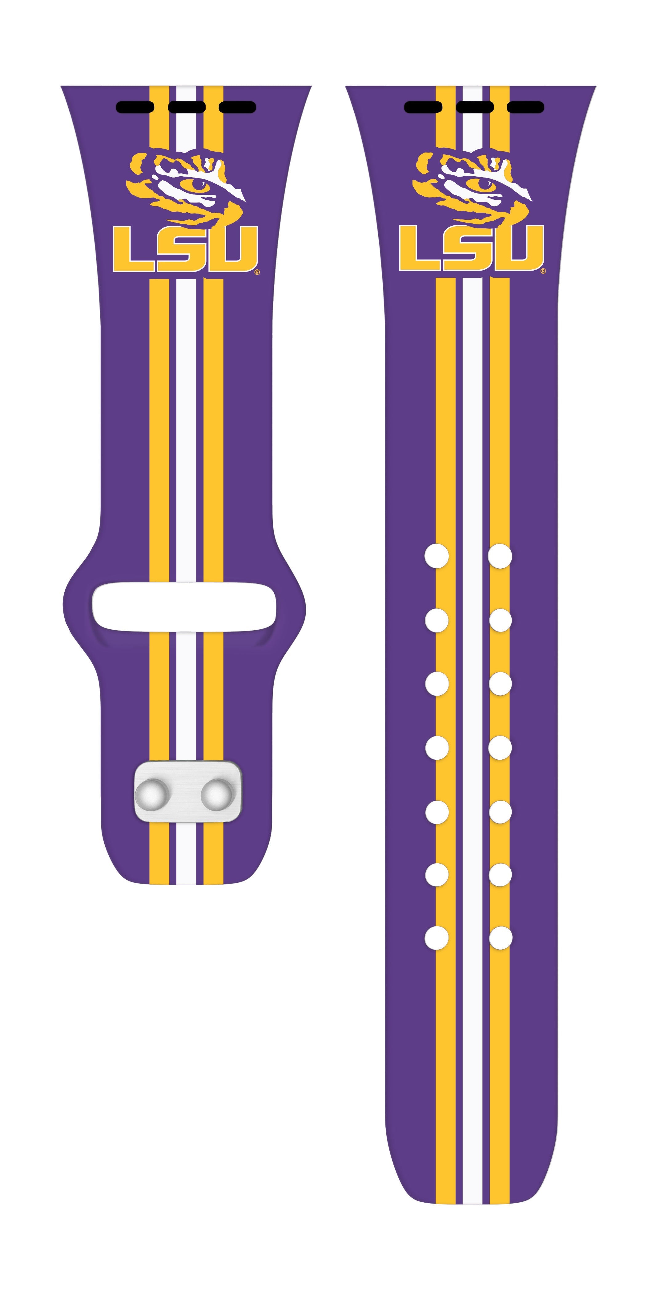 LSU Tigers HD Apple Watch Band 6