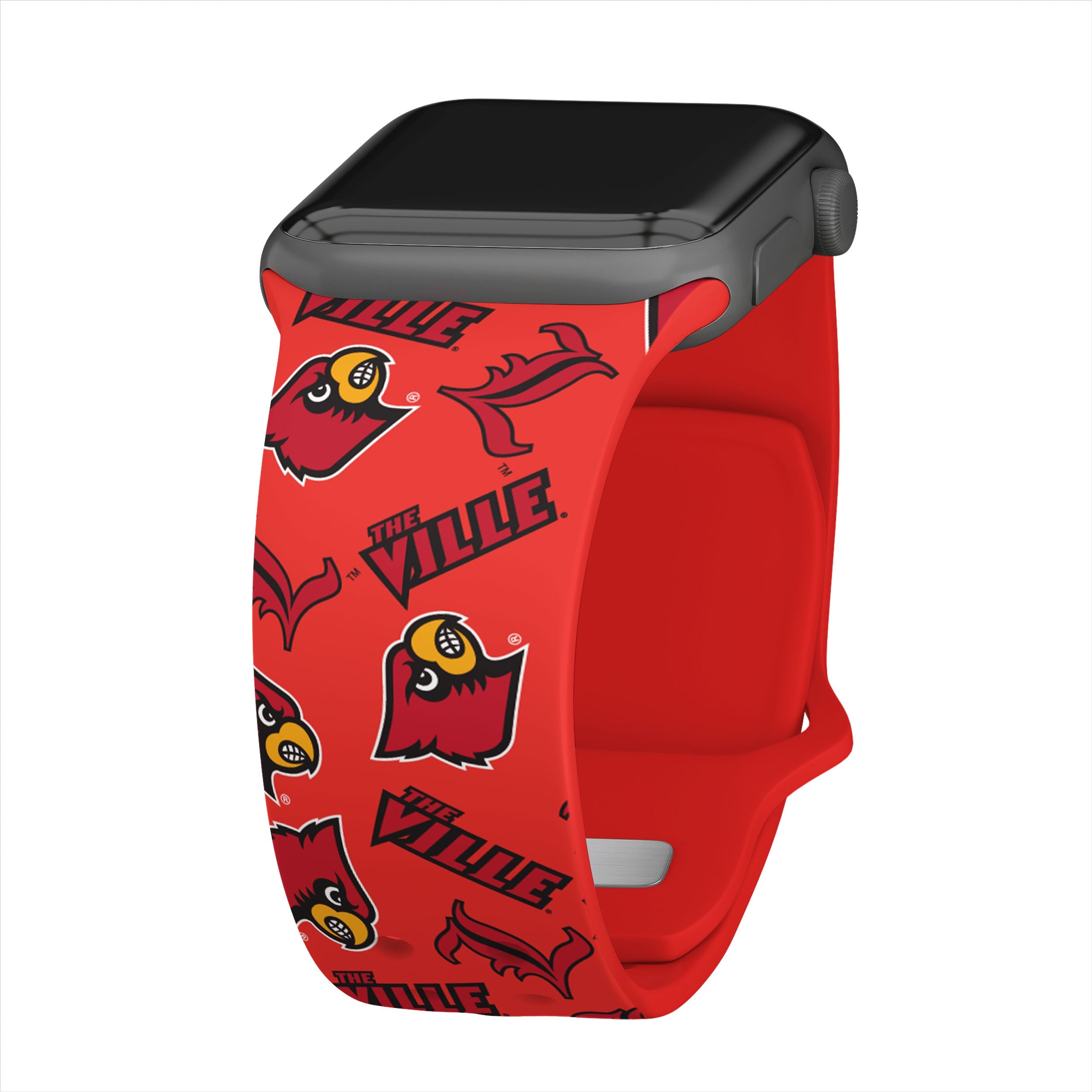 Louisville Cardinals HD Apple Watch Band 9
