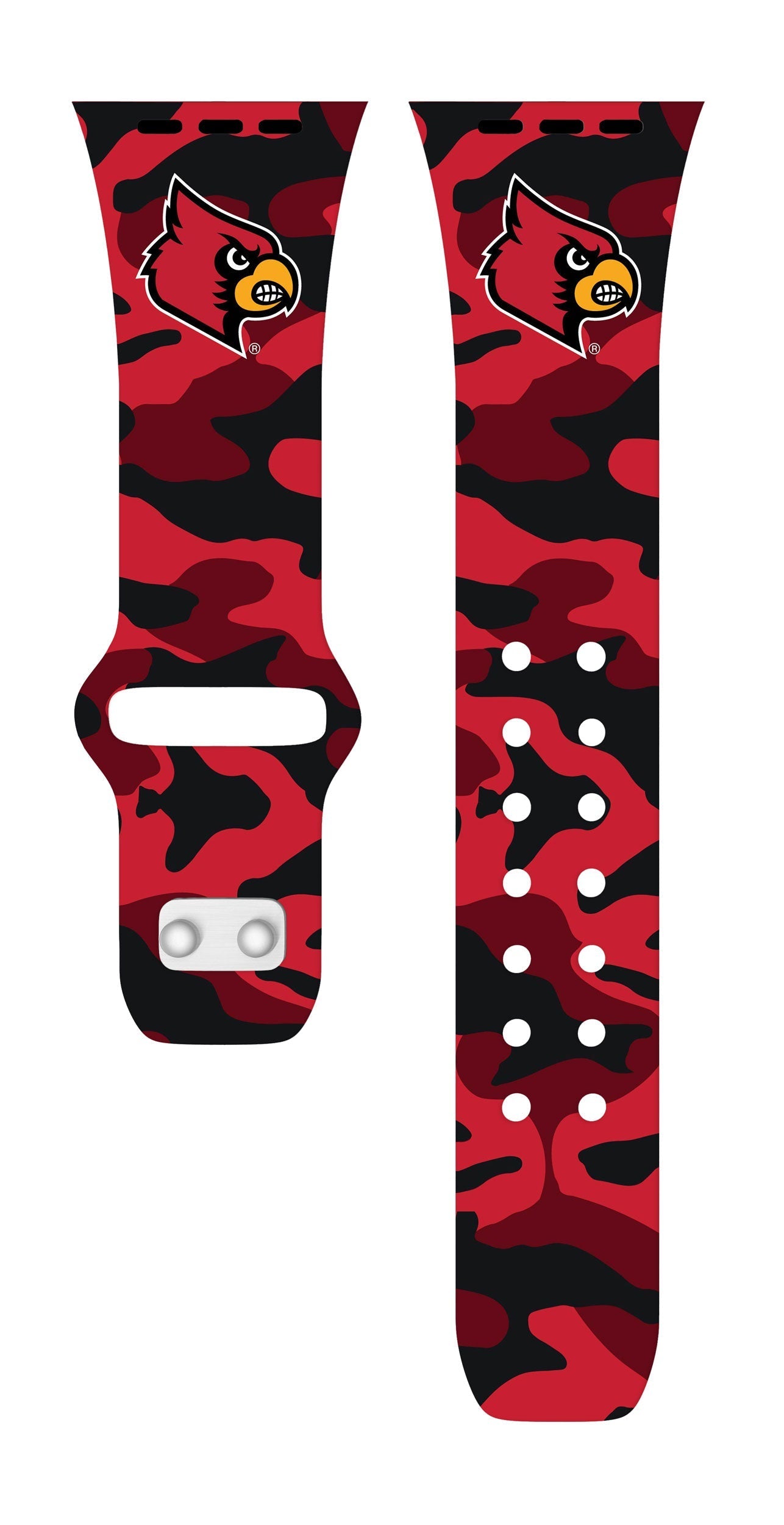 Louisville Cardinals HD Apple Watch Band 24