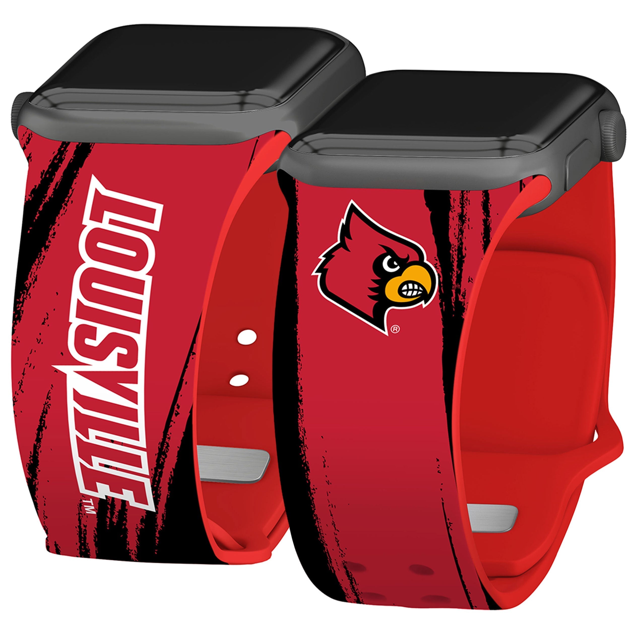 Louisville Cardinals HD Apple Watch Band 26