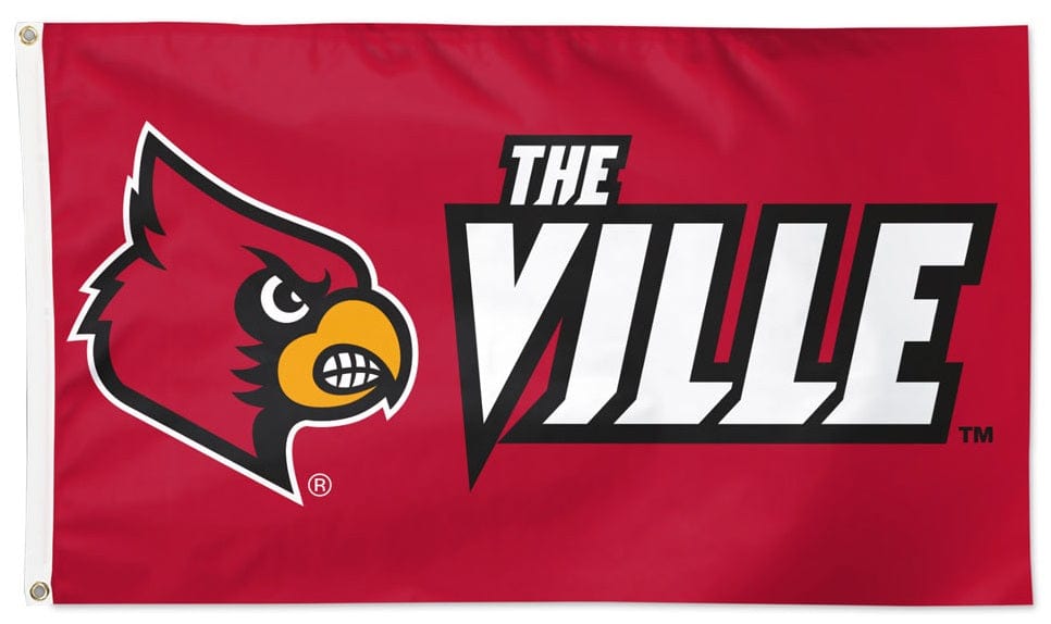 Louisville Cardinals Flag 3x5 The Ville