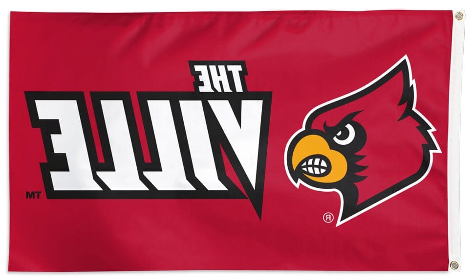 Louisville Cardinals Flag 3x5 The Ville