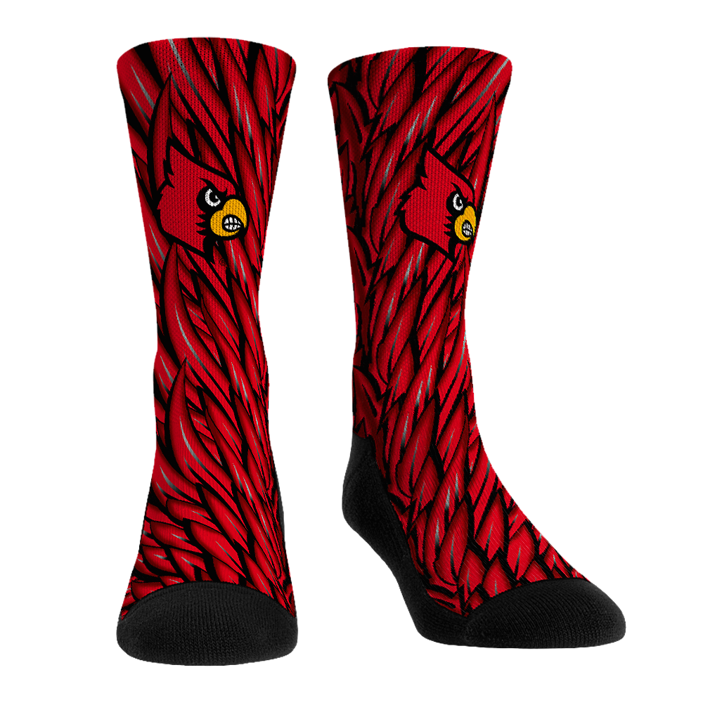 Louisville Cardinals - Wings | Rock 'Em Socks
