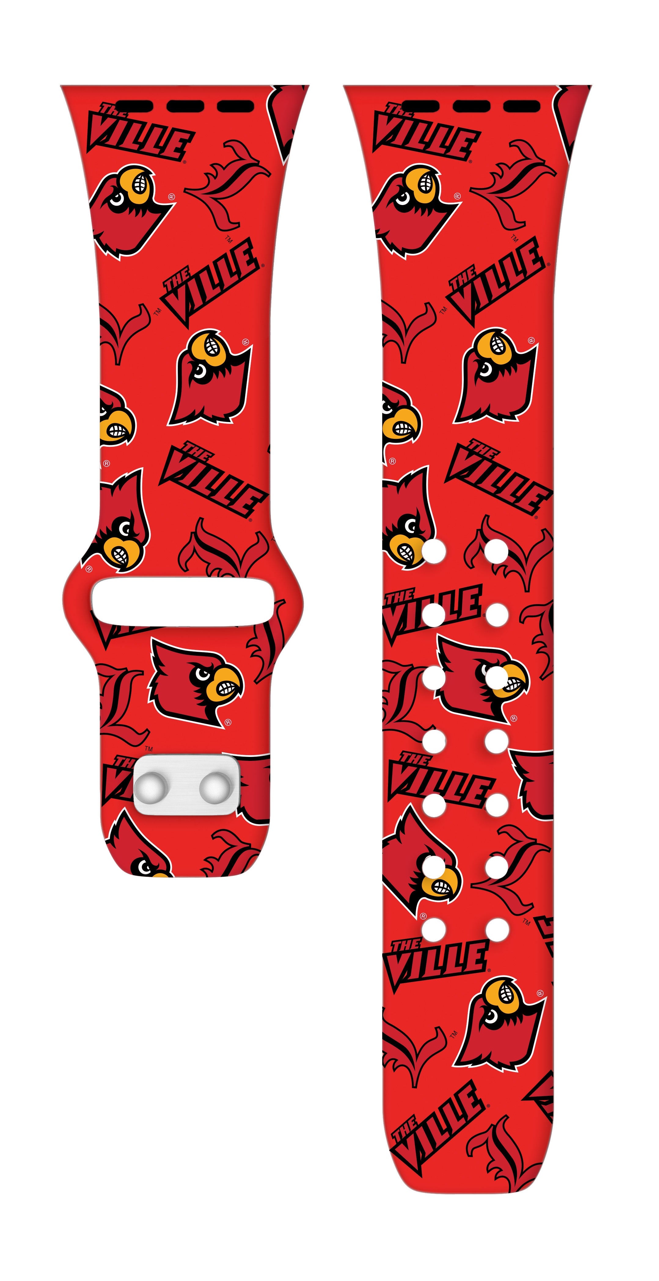 Louisville Cardinals HD Apple Watch Band 12