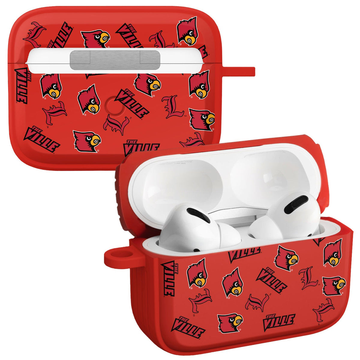 Louisville Cardinals HDX AirPods Pro 1 & 2 Case Cover | Affinity Bands 6