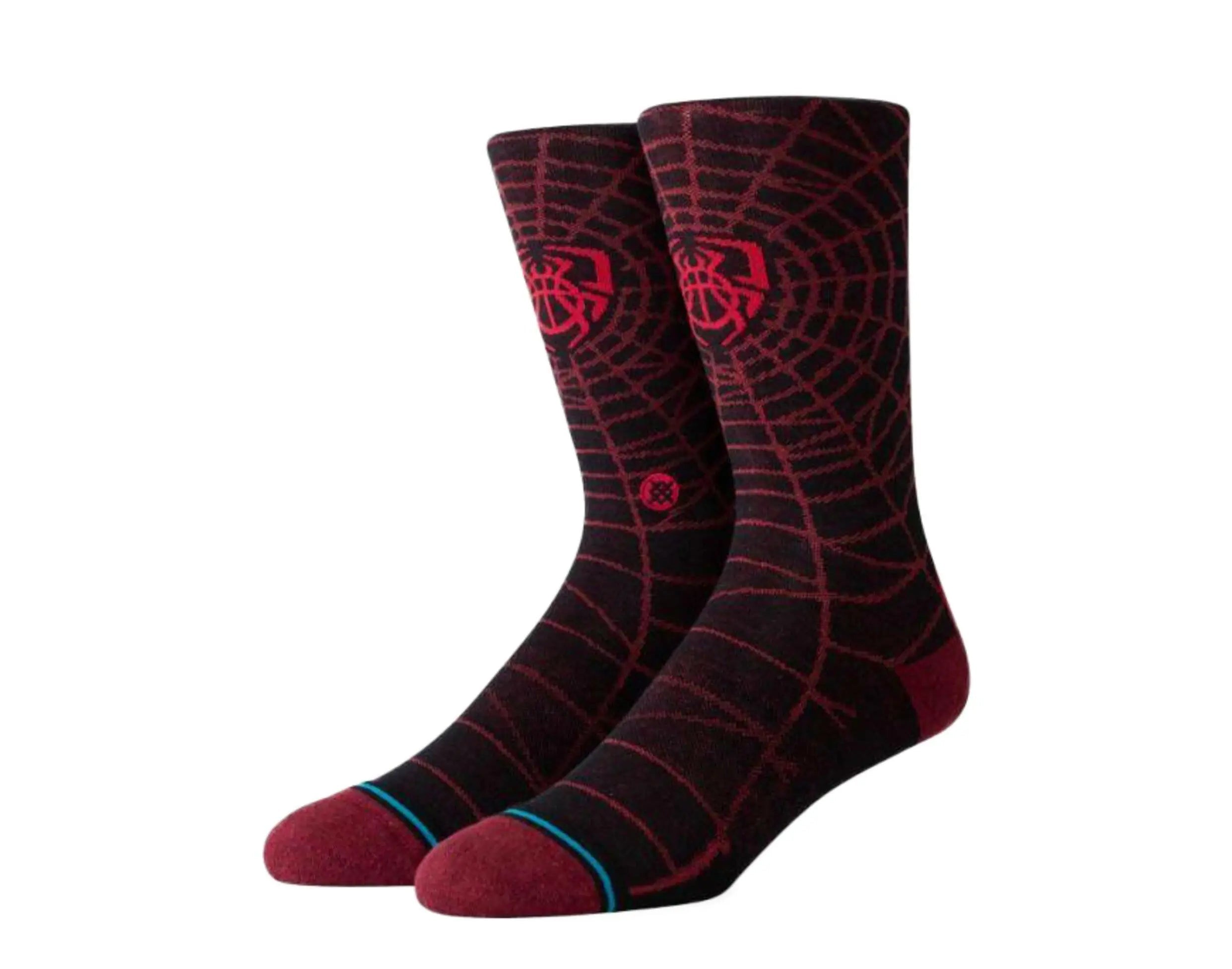 Stance Casual Spida Donovan Mitchell Men Crew Socks Black/Red 1