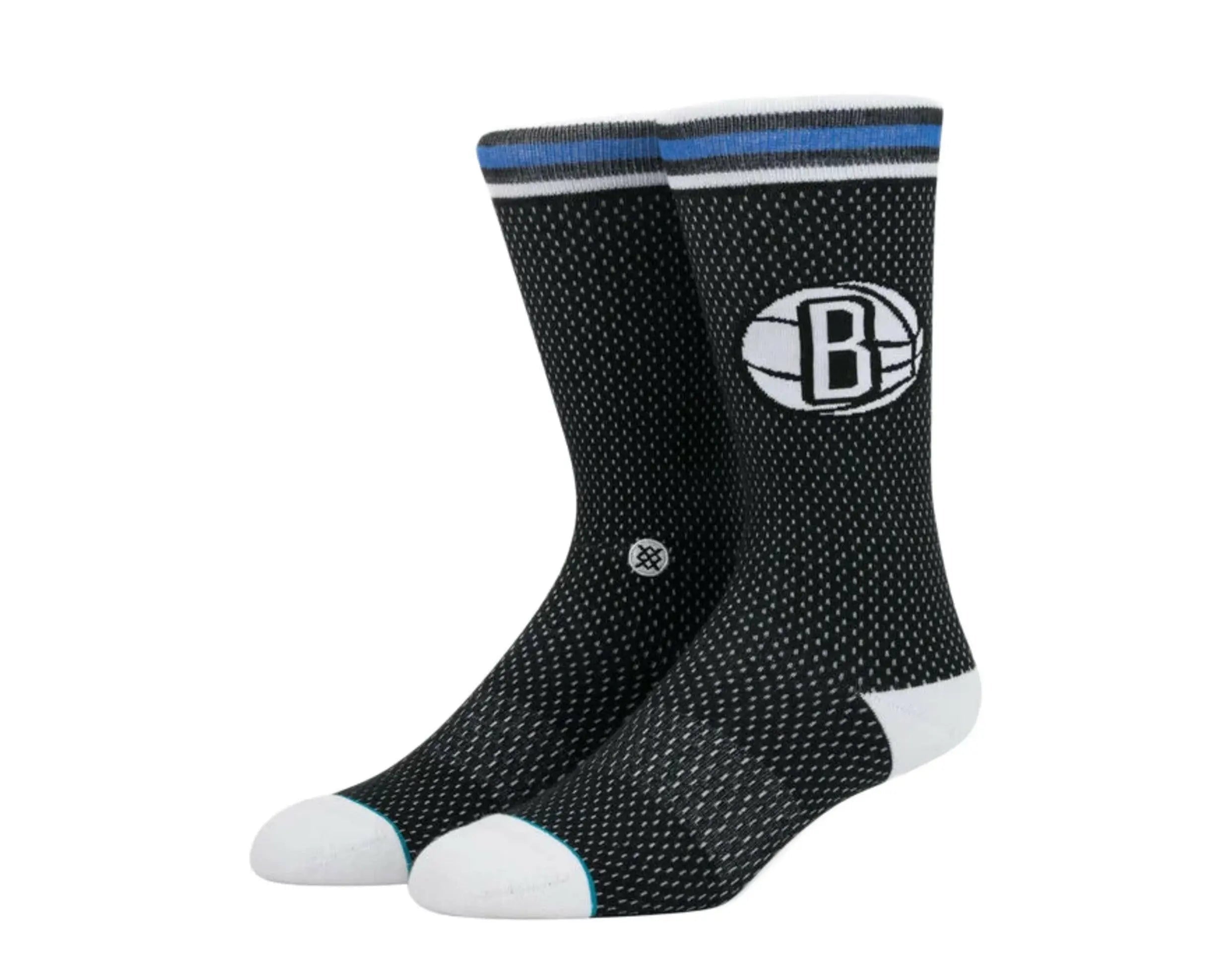 Stance Casual NBA Brooklyn Nets Jersey Crew Socks 1