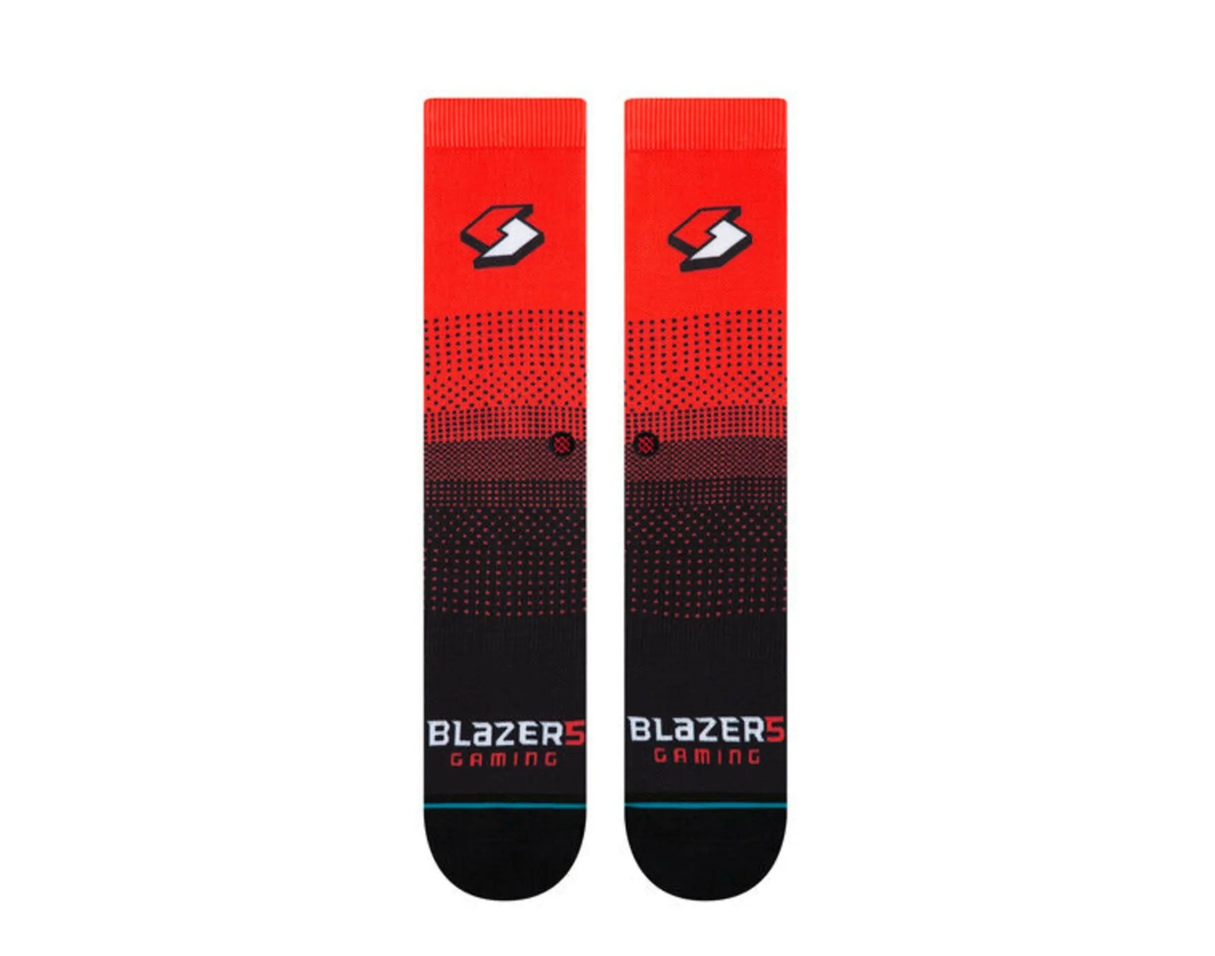 Stance Trail Blazers Gaming 2K Crew Socks Red/Black 2