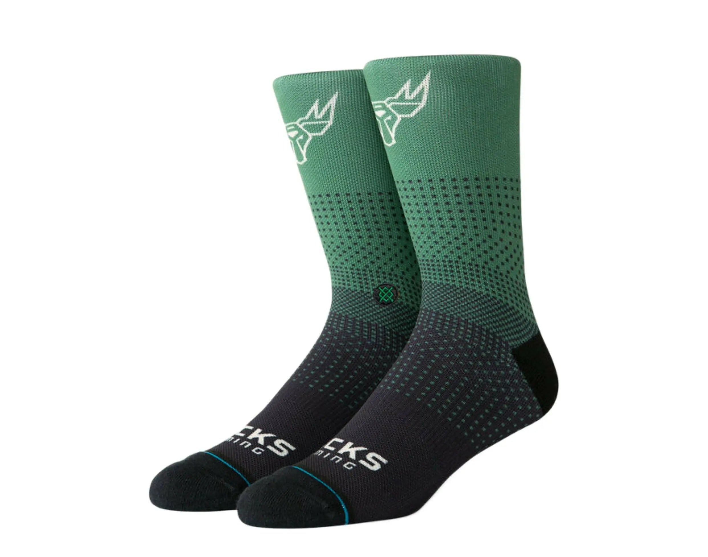 Stance Bucks Gaming 2K Crew Socks Green/Black 1