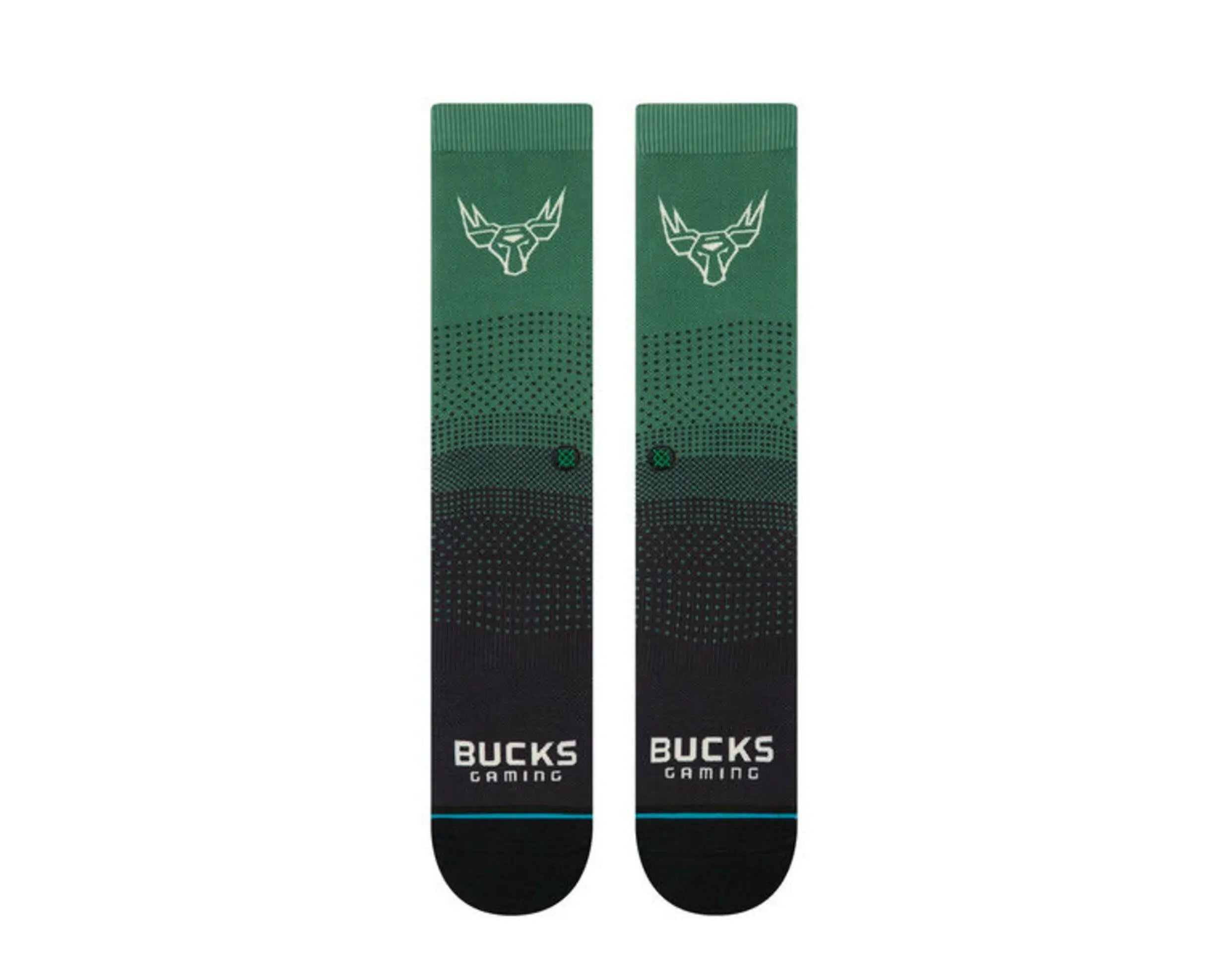 Stance Bucks Gaming 2K Crew Socks Green/Black 2
