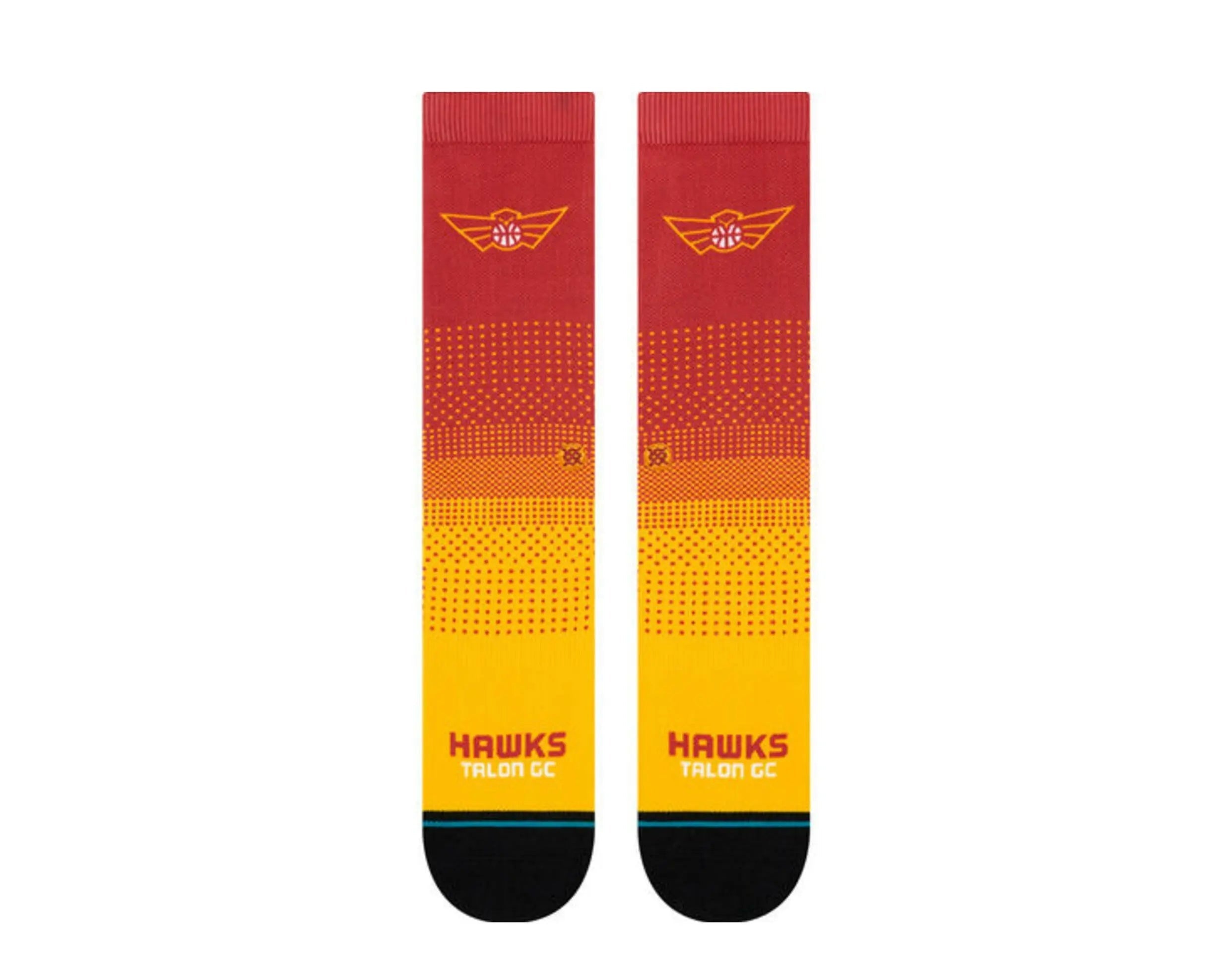 Stance NBA Atlanta Hawks Gaming Talon GC 2K Crew Socks Multi-Color 2