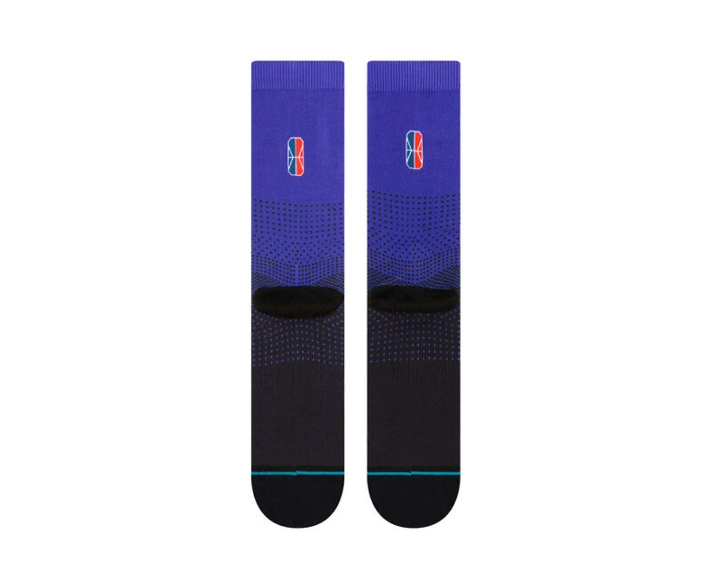 Stance NBA Sacramento Kings Gaming Guard 2K Crew Socks Purple/Black 3