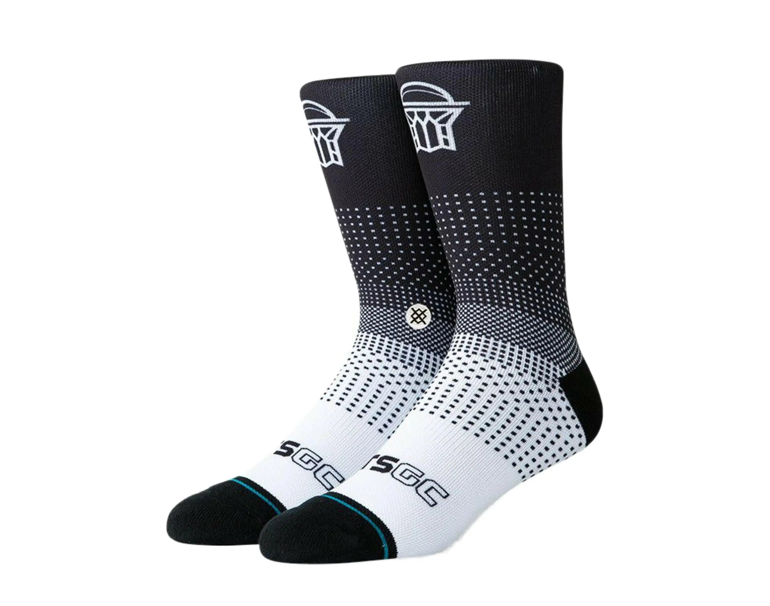 Stance Casual NBA Brooklyn Nets Gaming GC 2K Crew Socks Black/White 1
