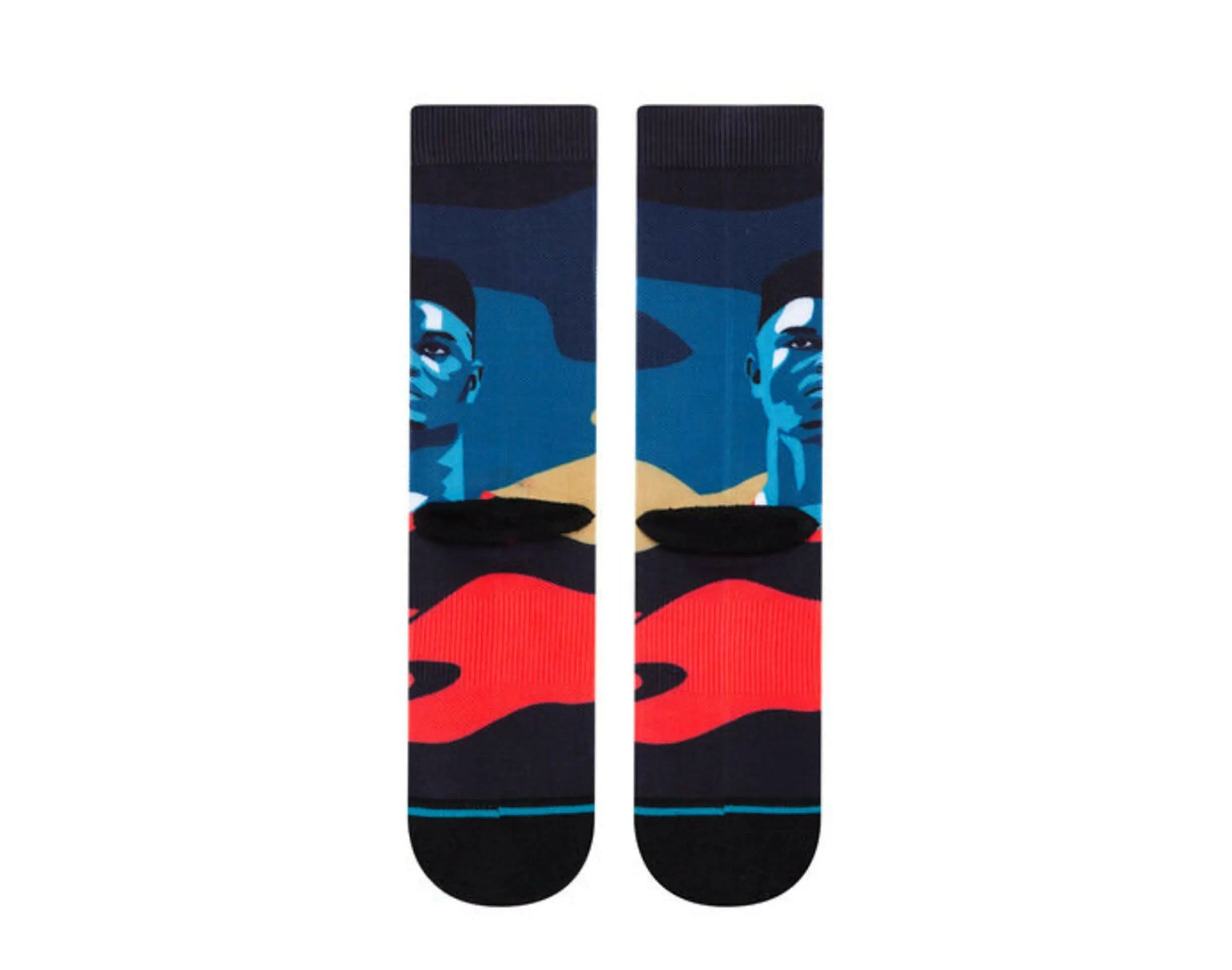 Stance Casual NBA Zion Williamson Men Crew Socks Blue/Black 3