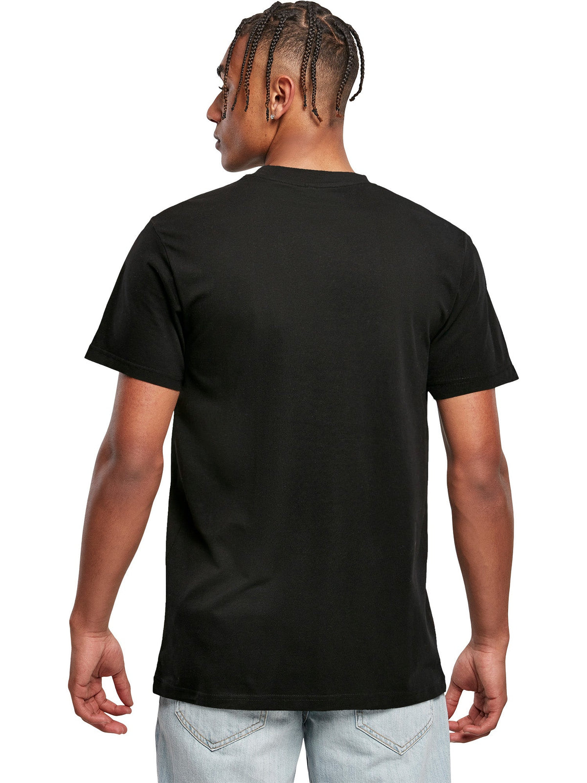University of Michigan Wolverines Football Vintage Graphic Print T-Shirt - Black