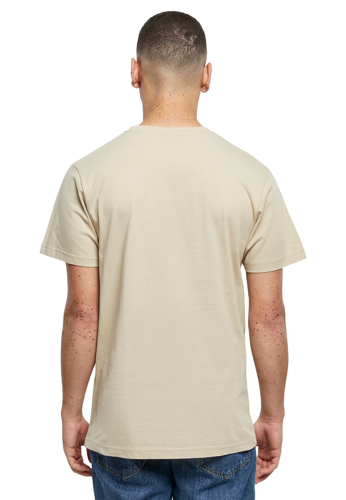 University of Michigan EST.17 Graphic Print Tee - Wet Sand