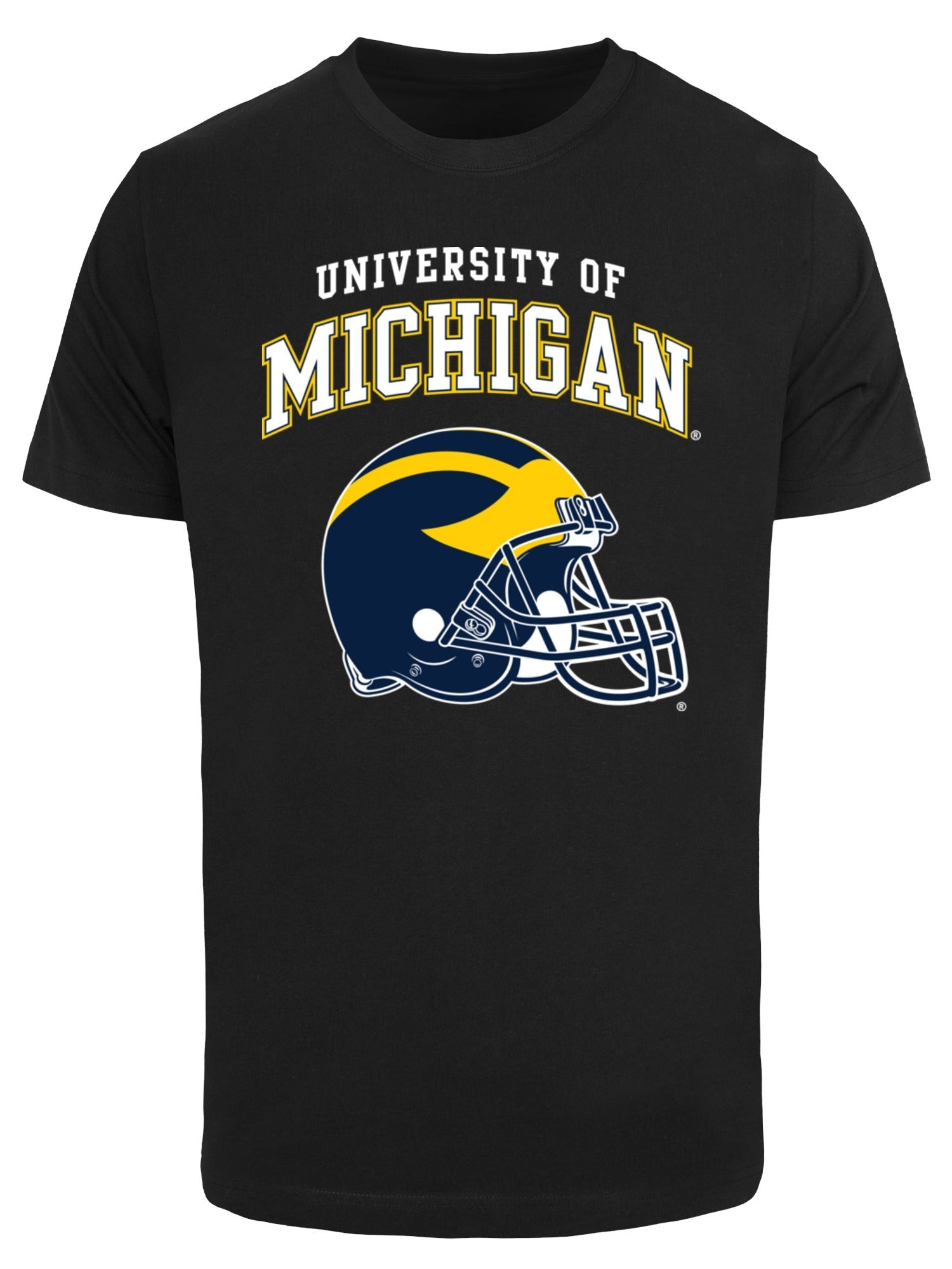 University of Michigan M Graphic Print Men's T-Shirt - Black 3