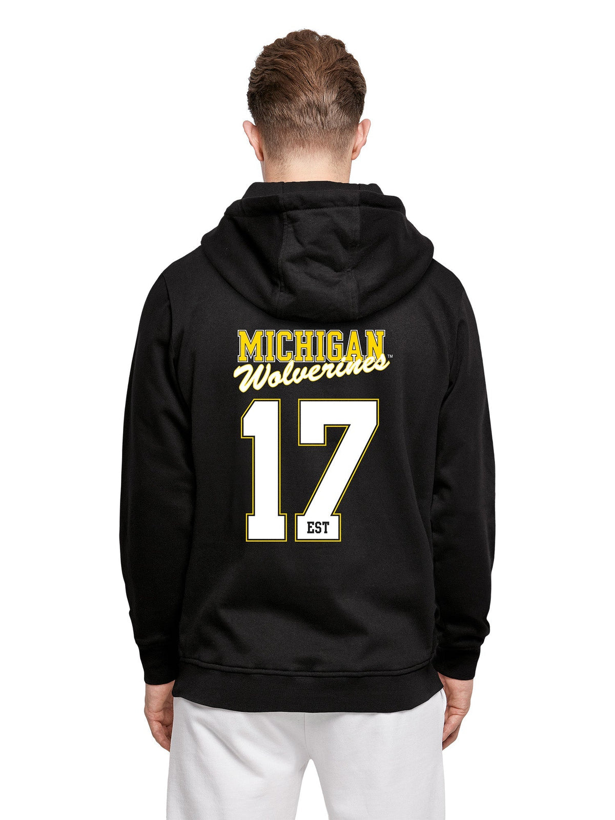 University of Michigan EST.17 Men's T-Shirt - Black