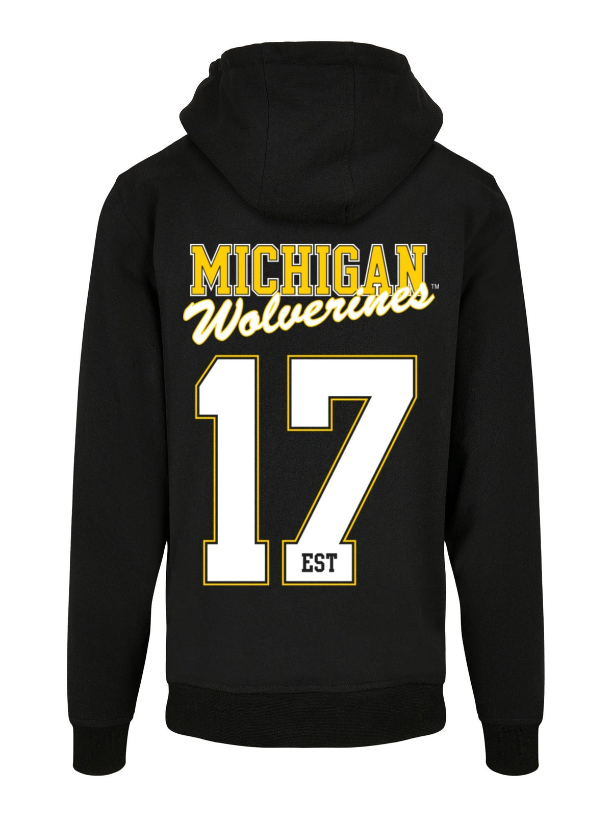 University of Michigan EST.17 Men's T-Shirt - Black 4